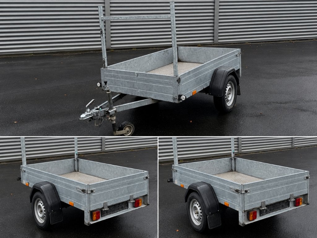 remorque alu Saris simple essieu 750 kg à vendre, Enlèvement