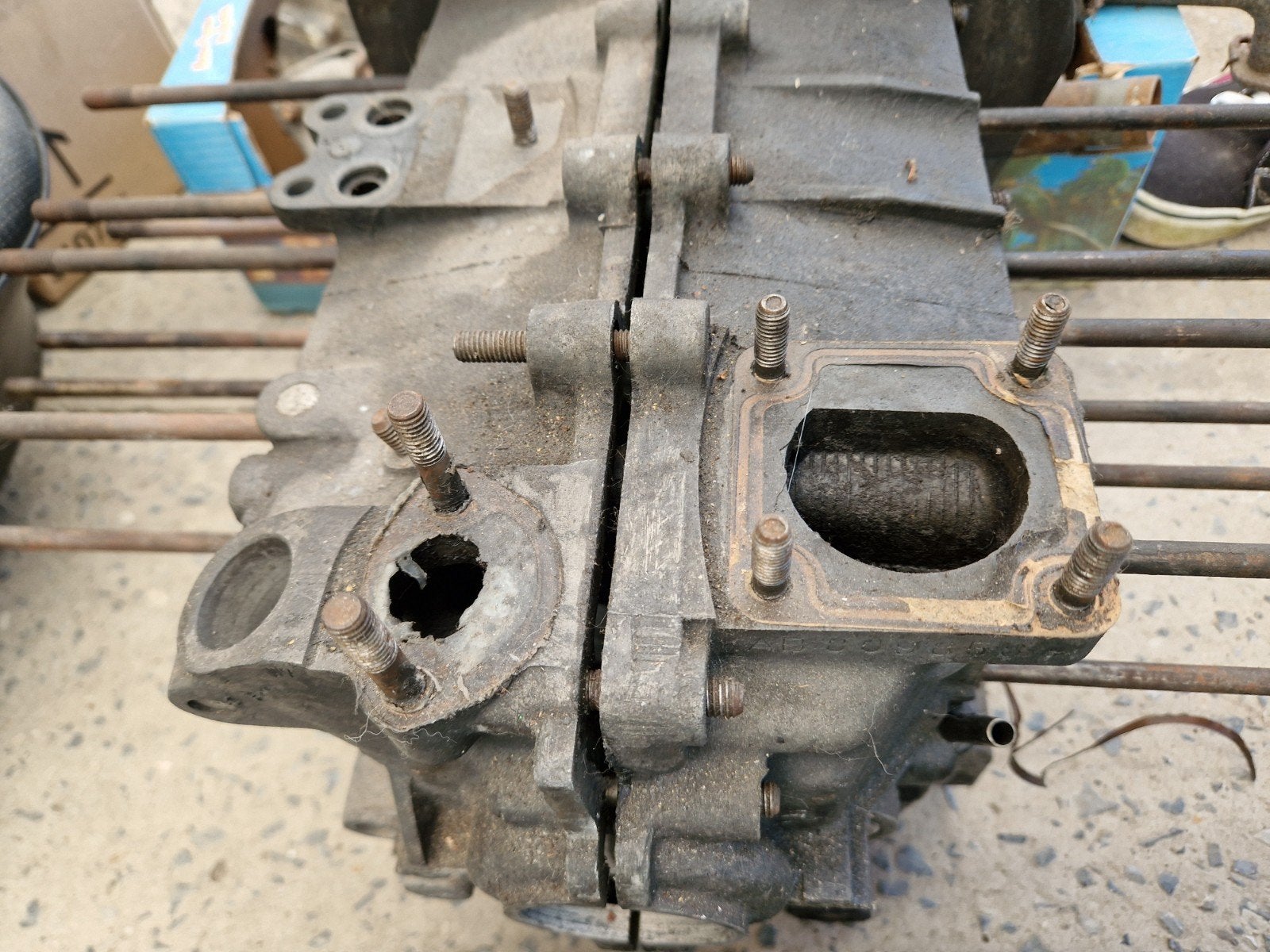 moteur vw cox AS41 + lot de pieces, Enlèvement