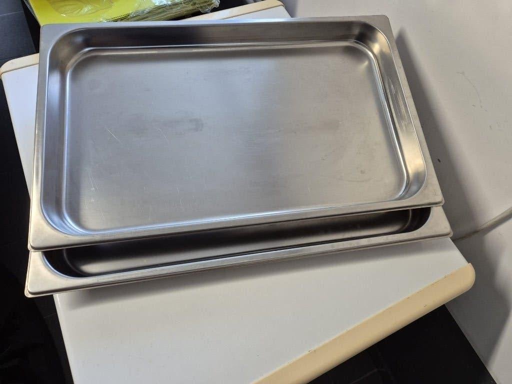 Inox schalen, Ophalen