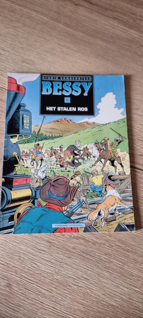 Stripboek Bessy deel 5: Het stalen ros, Une BD, Enlèvement ou Envoi, Comme neuf