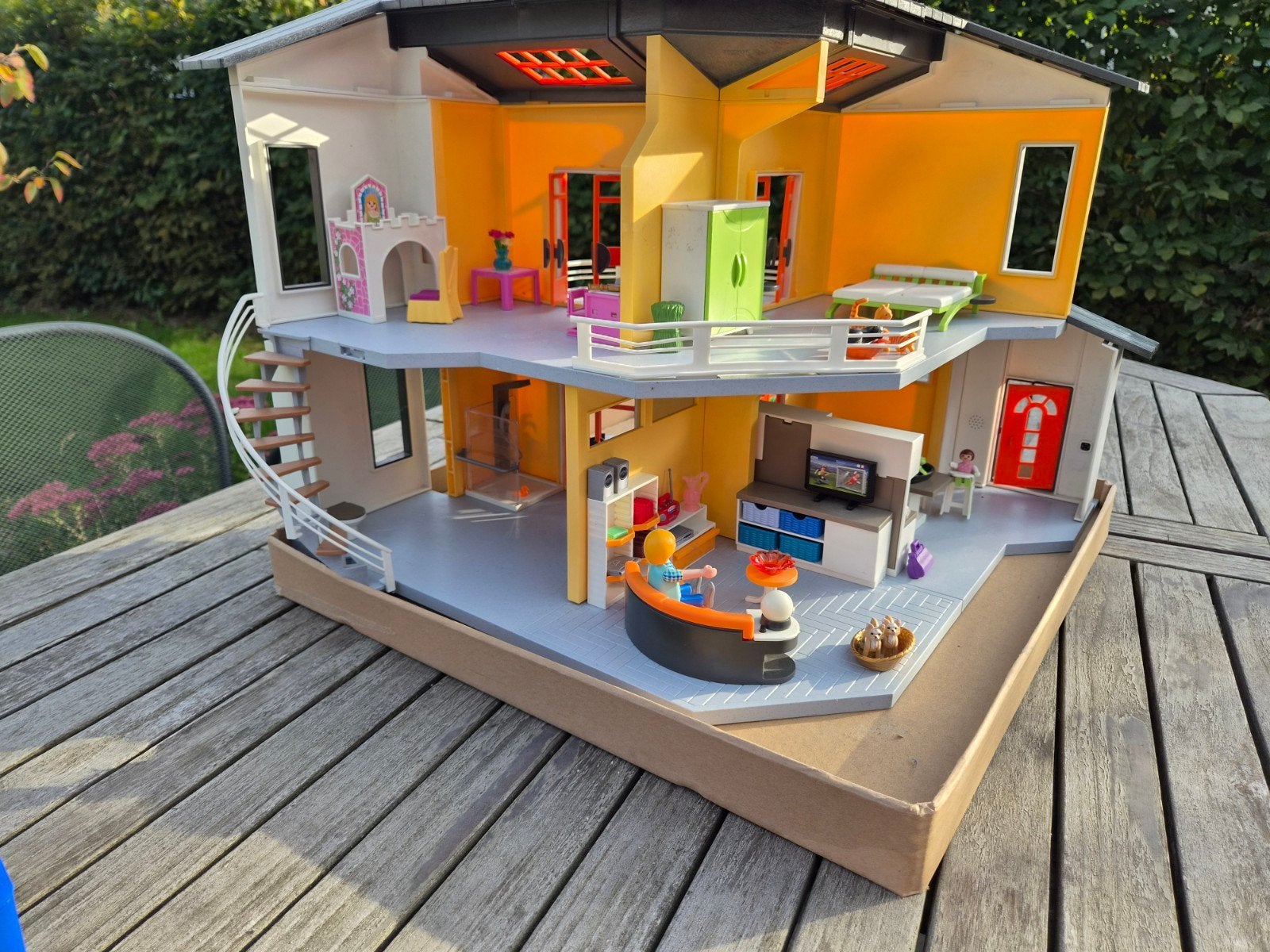poppenhuis playmobil, Ophalen, Zo goed als nieuw, Losse onderdelen, Gebouw