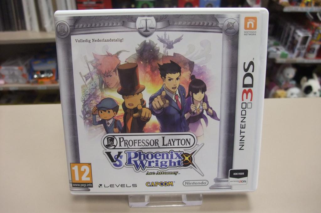 Professor Layton vs Phoenix Wright Ace Attorney cib 3ds hol, Games en Spelcomputers, Nintendo, Puzzel en Educatief, 1 speler, Ophalen of Verzenden