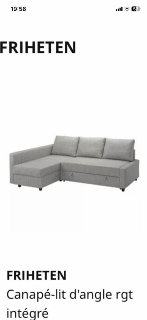 Divan lit IKEA beige, Maison & Meubles, Chambre à coucher | Canapés-lits, Comme neuf, Beige, Enlèvement