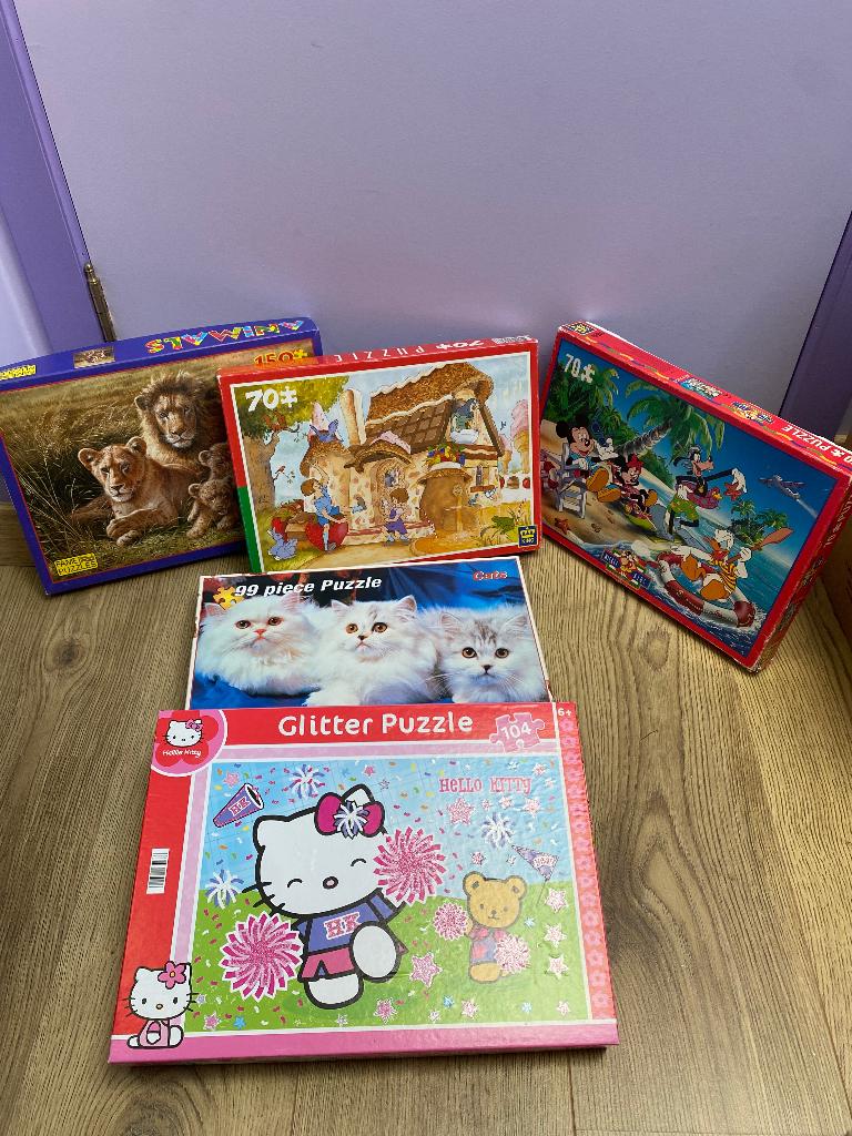 Lot puzzles, Enlèvement, Comme neuf