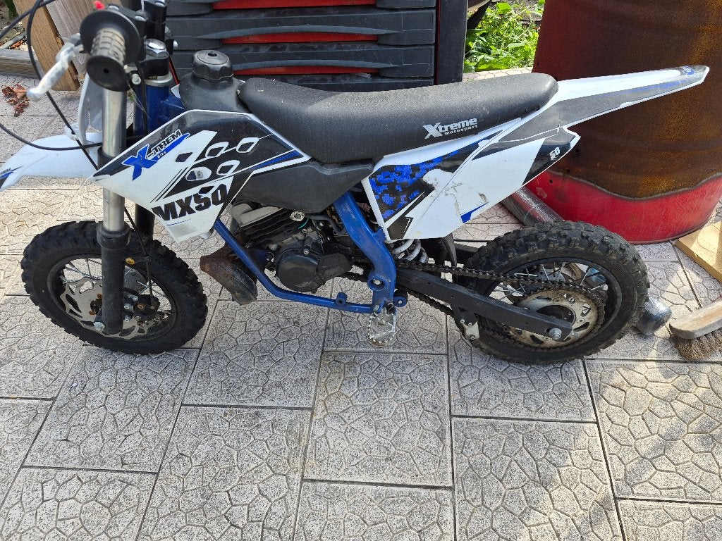 Moto 50cc, Enlèvement