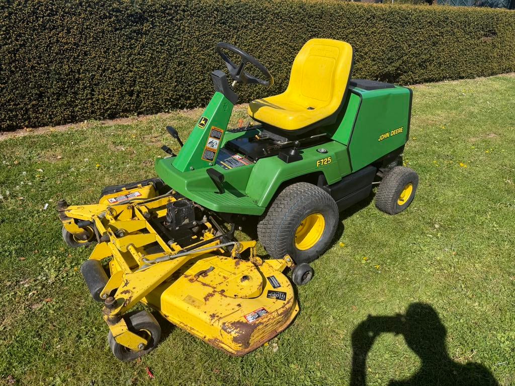 john deere F725 met frontdek ( hydrostaat ), Enlèvement, Comme neuf