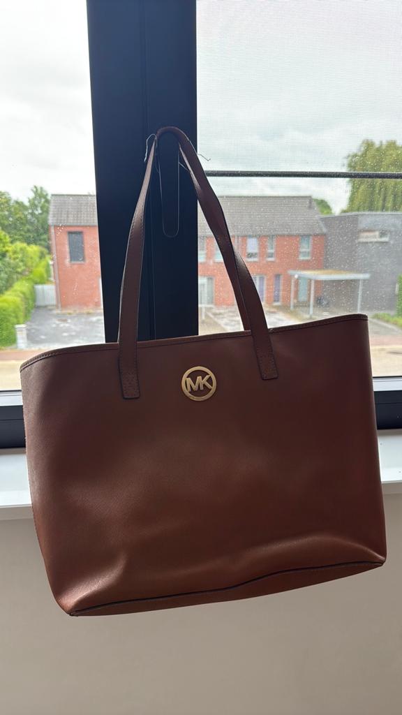 Michael Kors, Handtassen en Accessoires, Tassen | Damestassen, Ophalen, Gebruikt, Bruin, Handtas