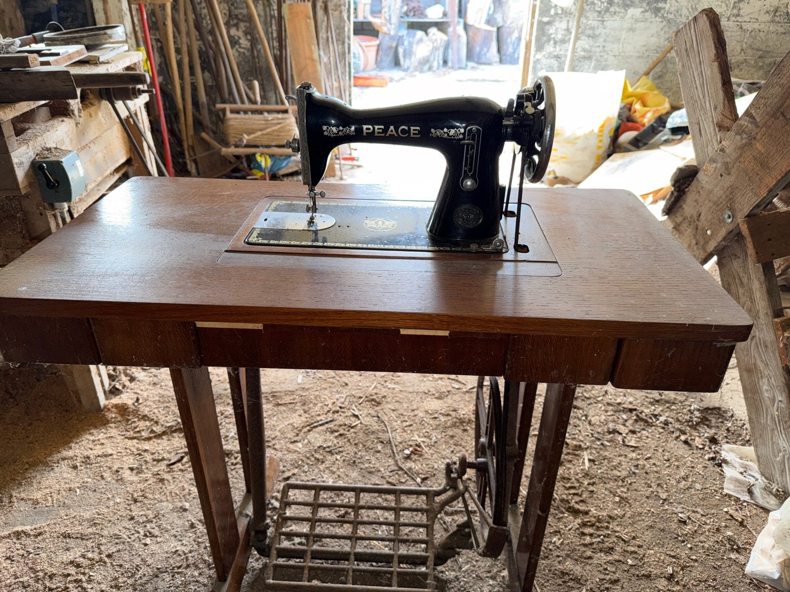 Naaimachine manueel, Antiek en Kunst, Antiek | Naaimachines, Ophalen