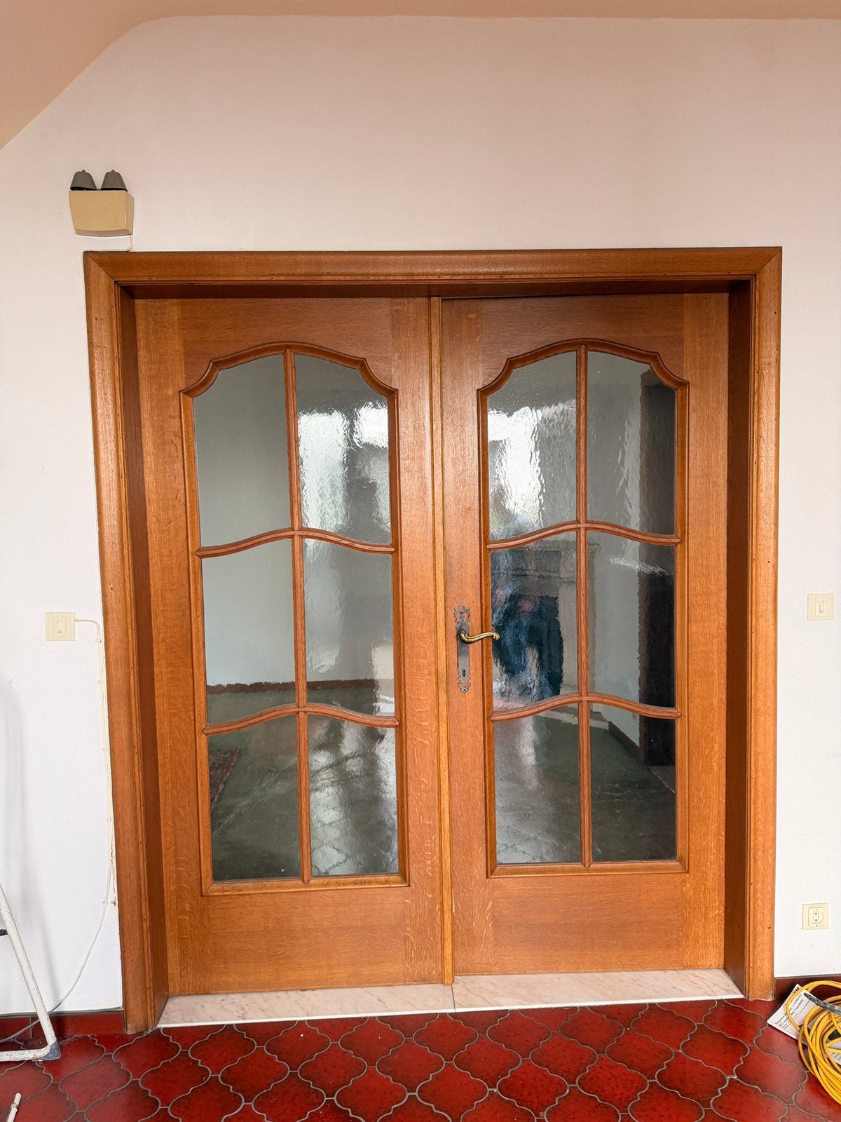 Dubbele deuren, Ophalen, Zo goed als nieuw, Glas