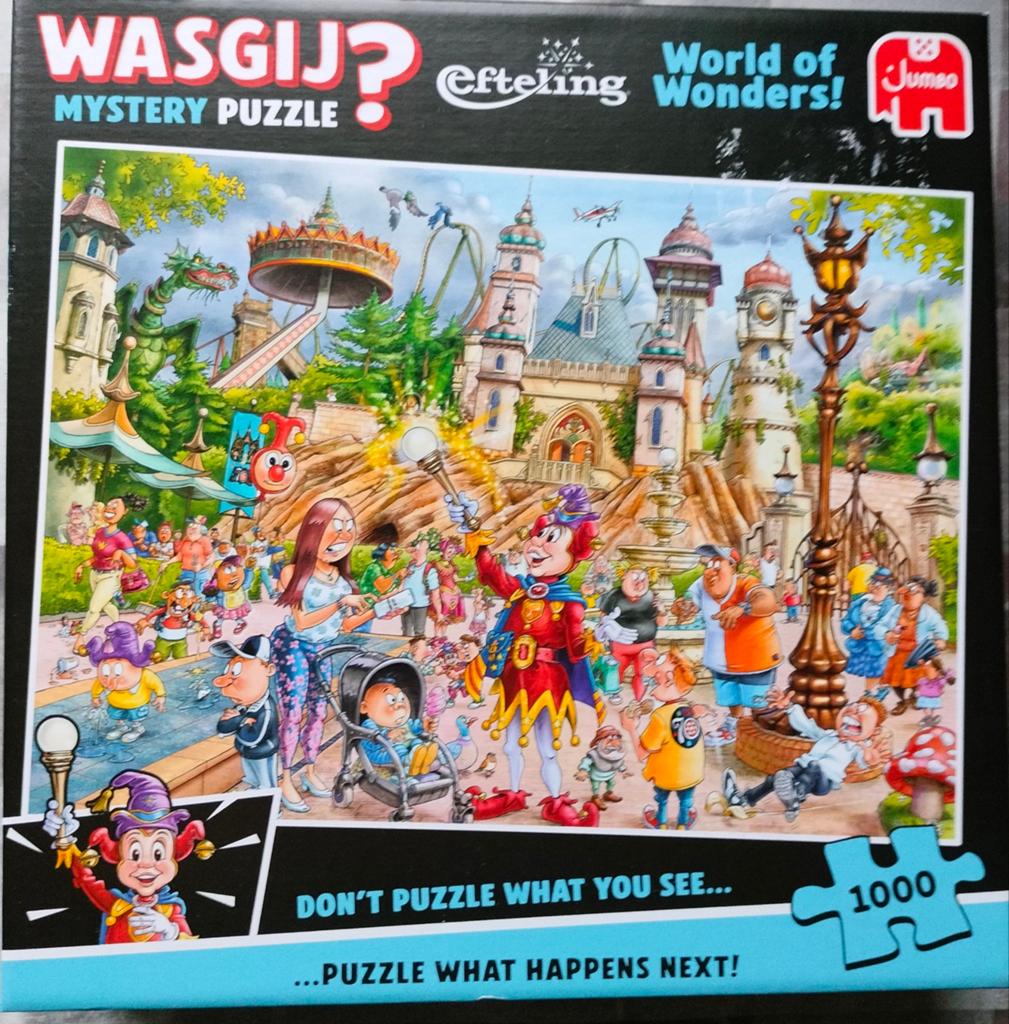 Wasgij Efteling World of Wonders!, Ophalen