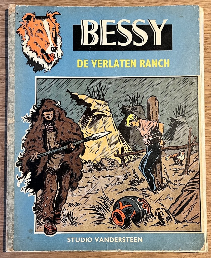 Bessy - De verlaten ranch - 67 1e dr (1966) Strip, Eén stripboek, Ophalen of Verzenden, Gelezen