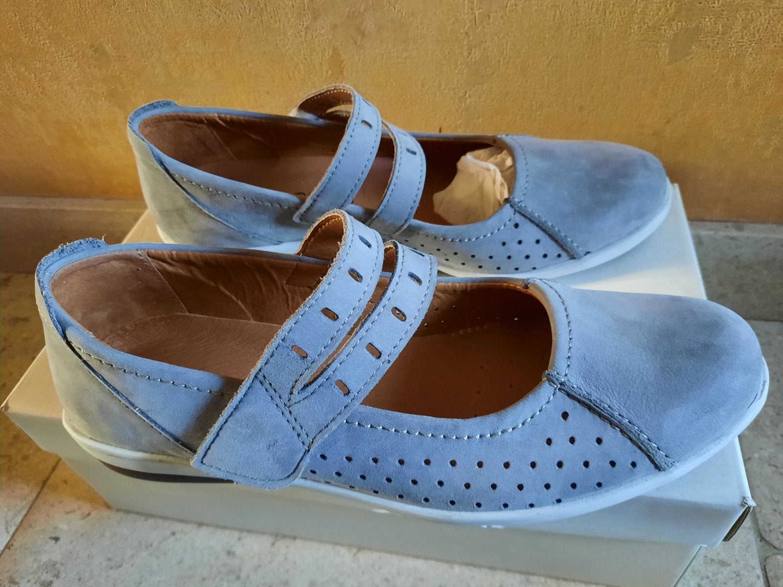 Medi-Loi Tine orthopedische leren schoenen (39), Kleding | Dames, Schoenen, Nieuw, Ballerina's, Ophalen of Verzenden, Grijs