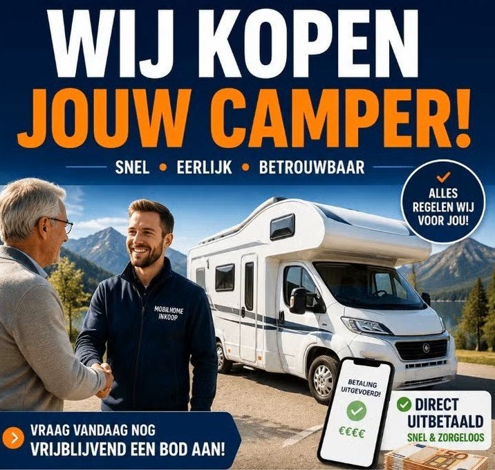 campers gezocht met kapotte motor, Immo