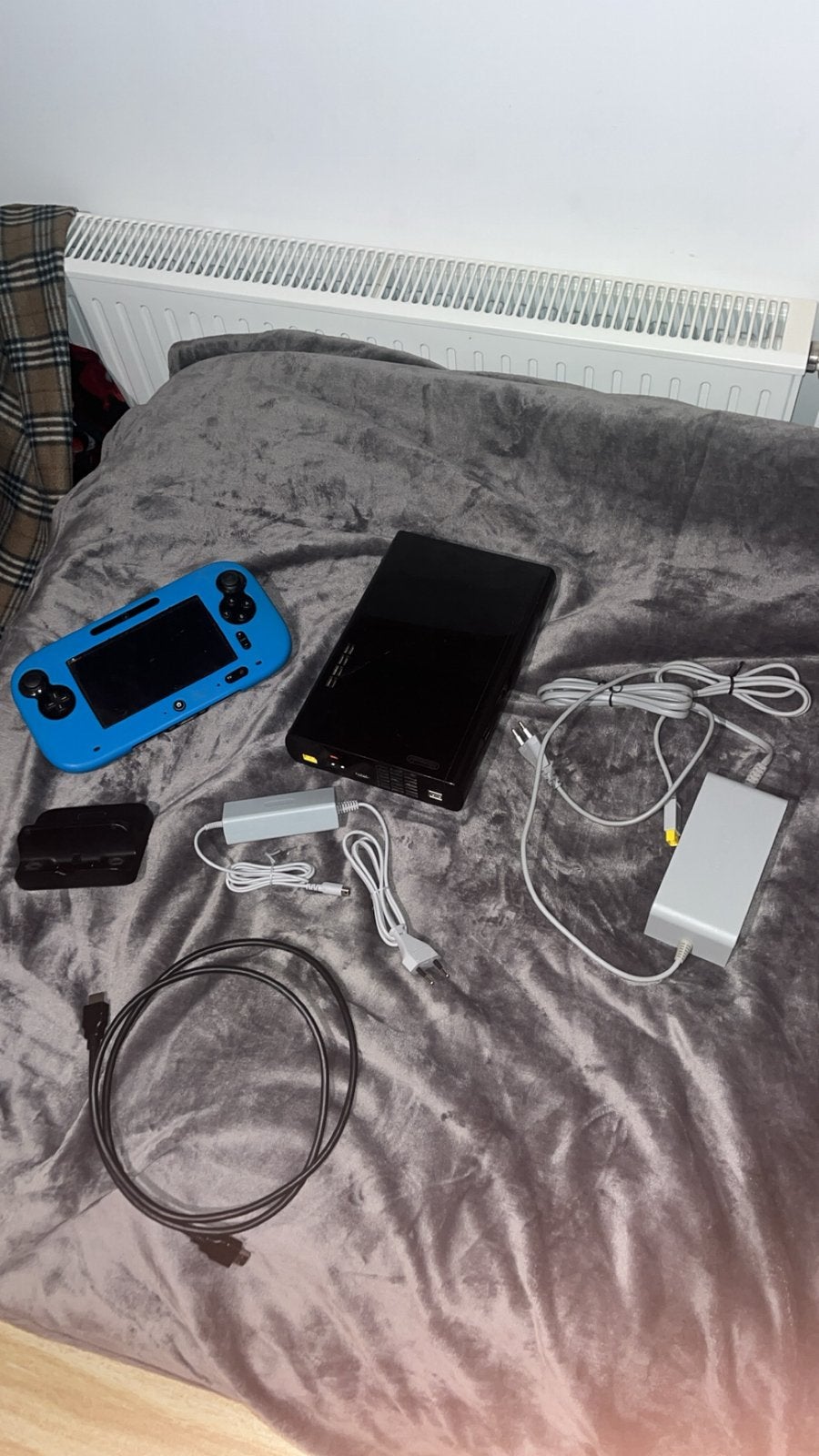 Nintendo Wii U 32Gb zwarte bundel, Games en Spelcomputers, Spelcomputers | Nintendo Wii U, Ophalen, Zo goed als nieuw