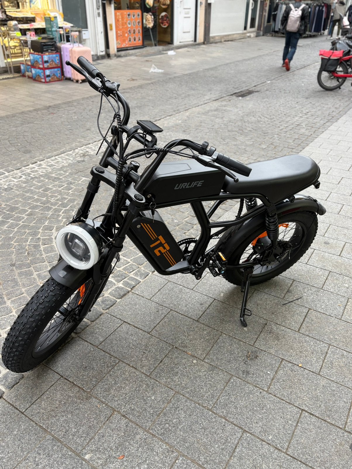 Nieuw uit doos: Urlife T2 Fatbike Elektrische Fiets, Fietsen en Brommers, Ophalen of Verzenden, Nieuw, Minder dan 30 km per accu