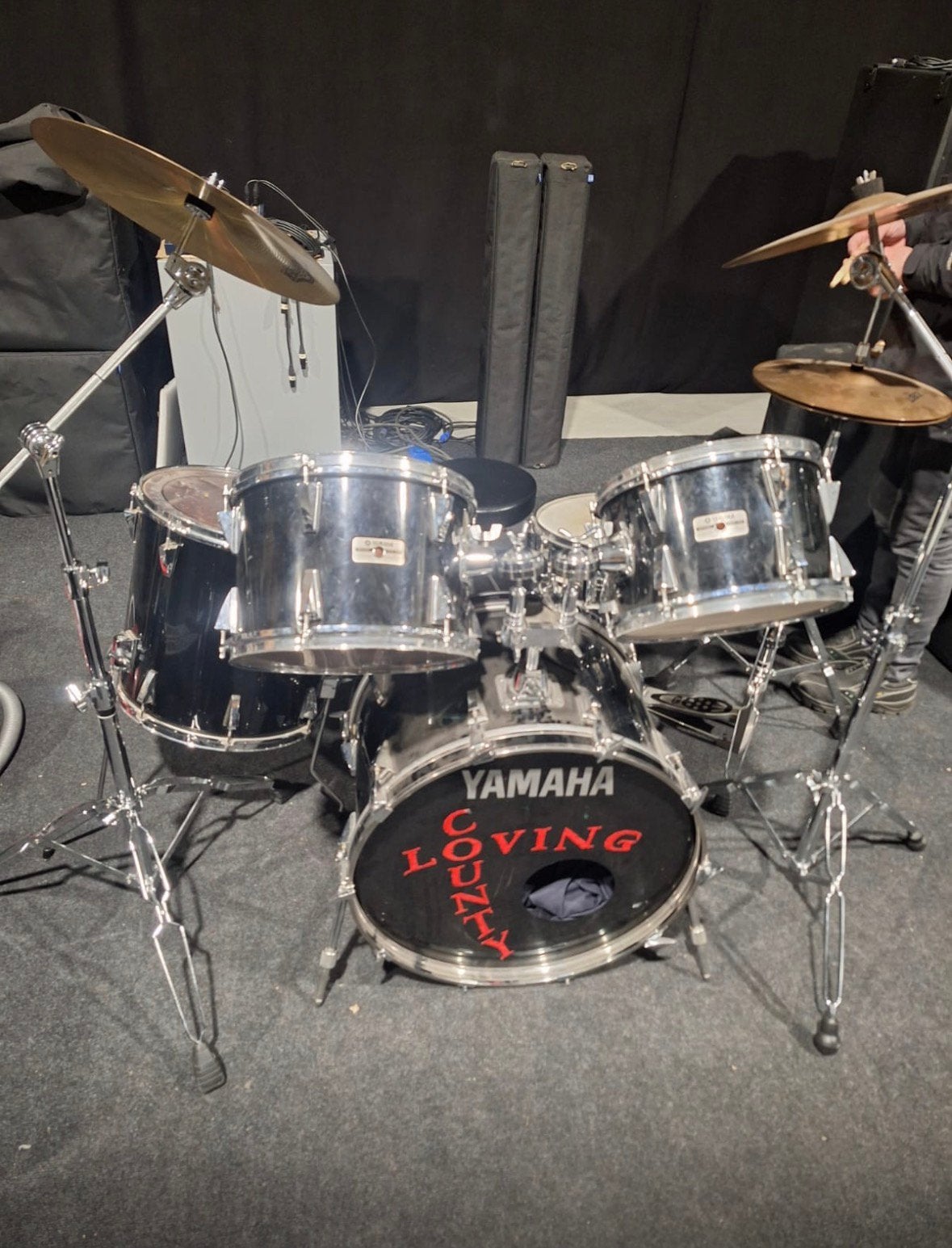 Yamaha drumstel, Ophalen, Zo goed als nieuw, Yamaha