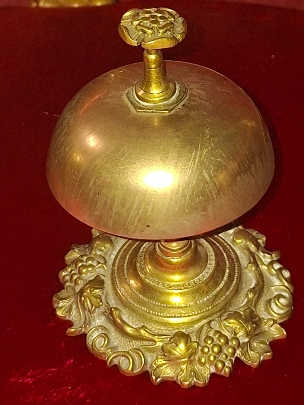 SONNETTE DE COMPTOIR ANCIENNE EN BRONZE PERIODE VICTORIENNE, Enlèvement ou Envoi, Bronze