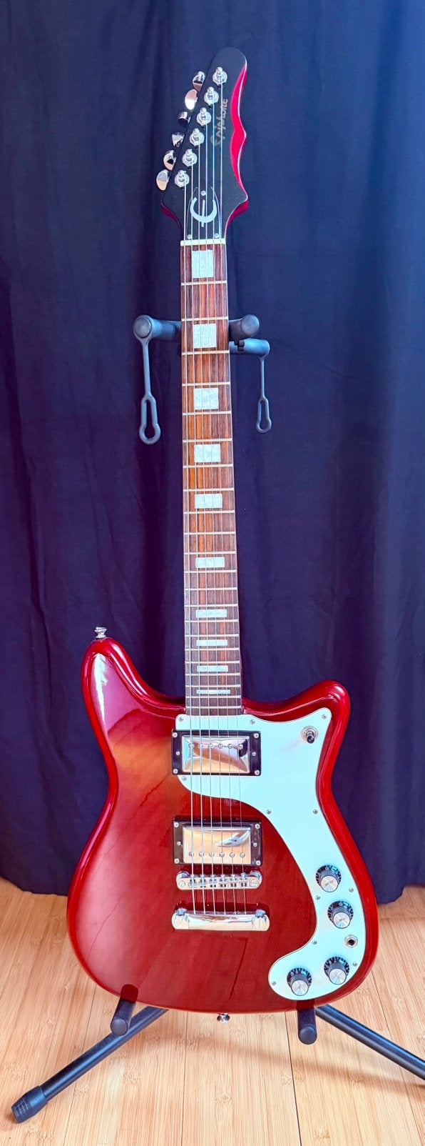 Epiphone Wilshire Pro Cherry 2007, Musique & Instruments, Enlèvement, Utilisé, Epiphone