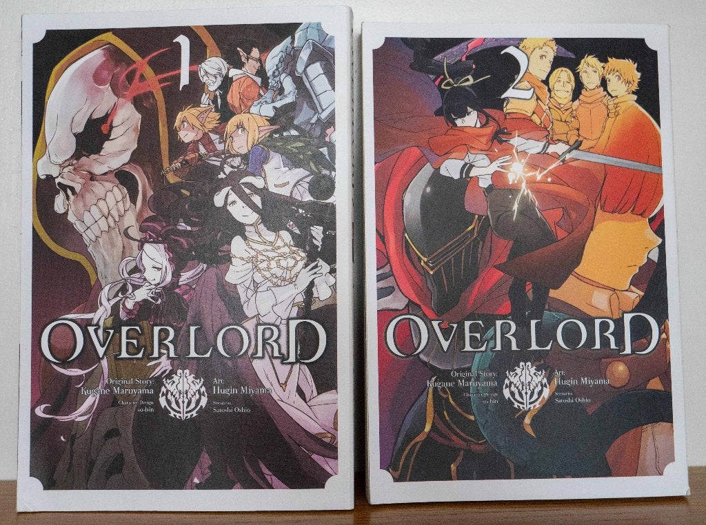 "Overlord" 1 en 2, Boeken, Ophalen of Verzenden, Zo goed als nieuw, Kugane Maruyama