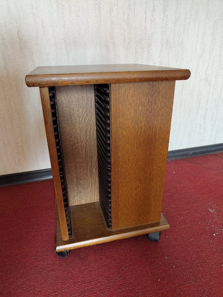 CD-toren, Maison & Meubles, Accessoires pour la Maison | Étagères pour CD & DVD, Comme neuf, Enlèvement, 75 à 150 disques, Bois