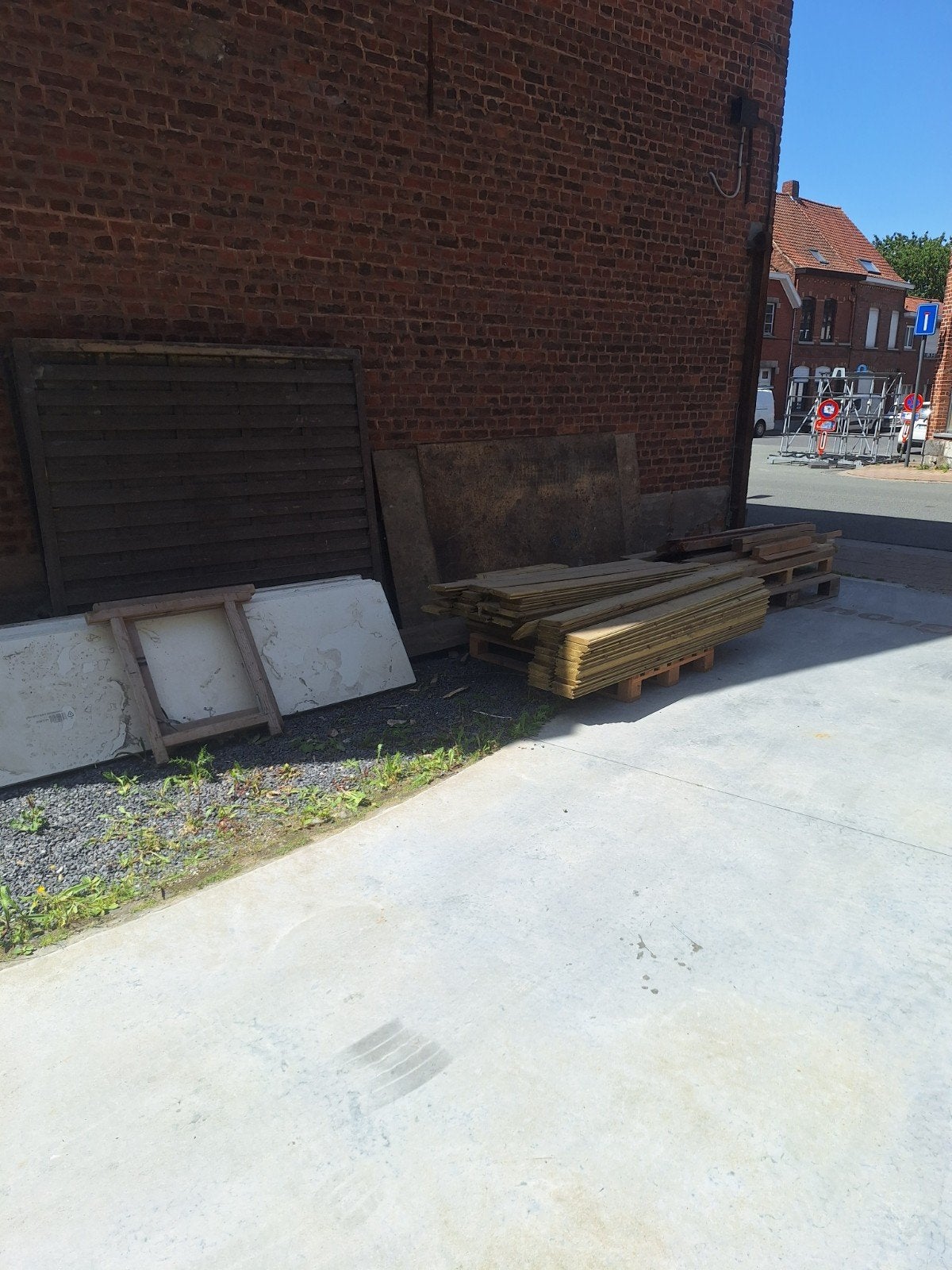 Gratis hout, Tuin en Terras, Ophalen of Verzenden
