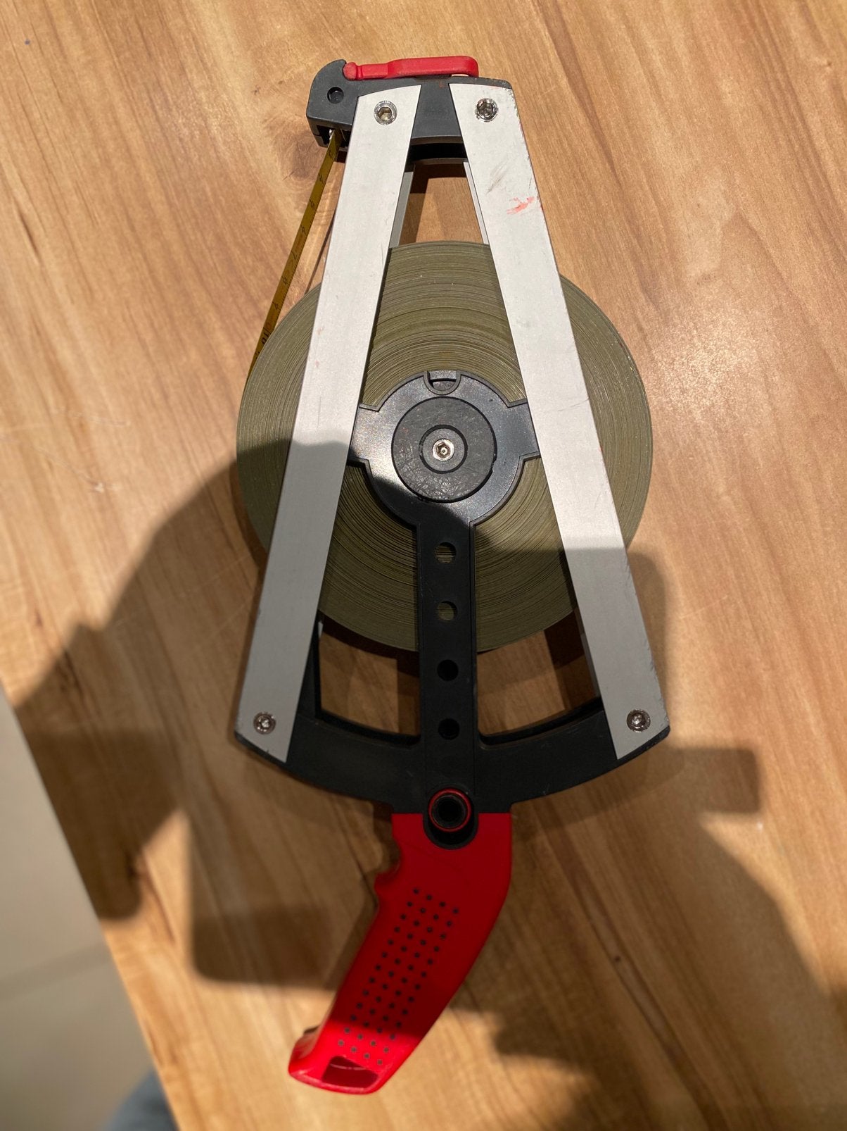 Rolmeter 50 M, Doe-het-zelf en Bouw, Ophalen of Verzenden, Zo goed als nieuw