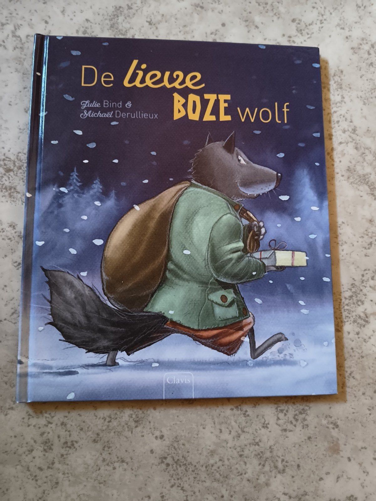 kleuterboek de lieve Boze wolf, Boeken, Ophalen, Nieuw