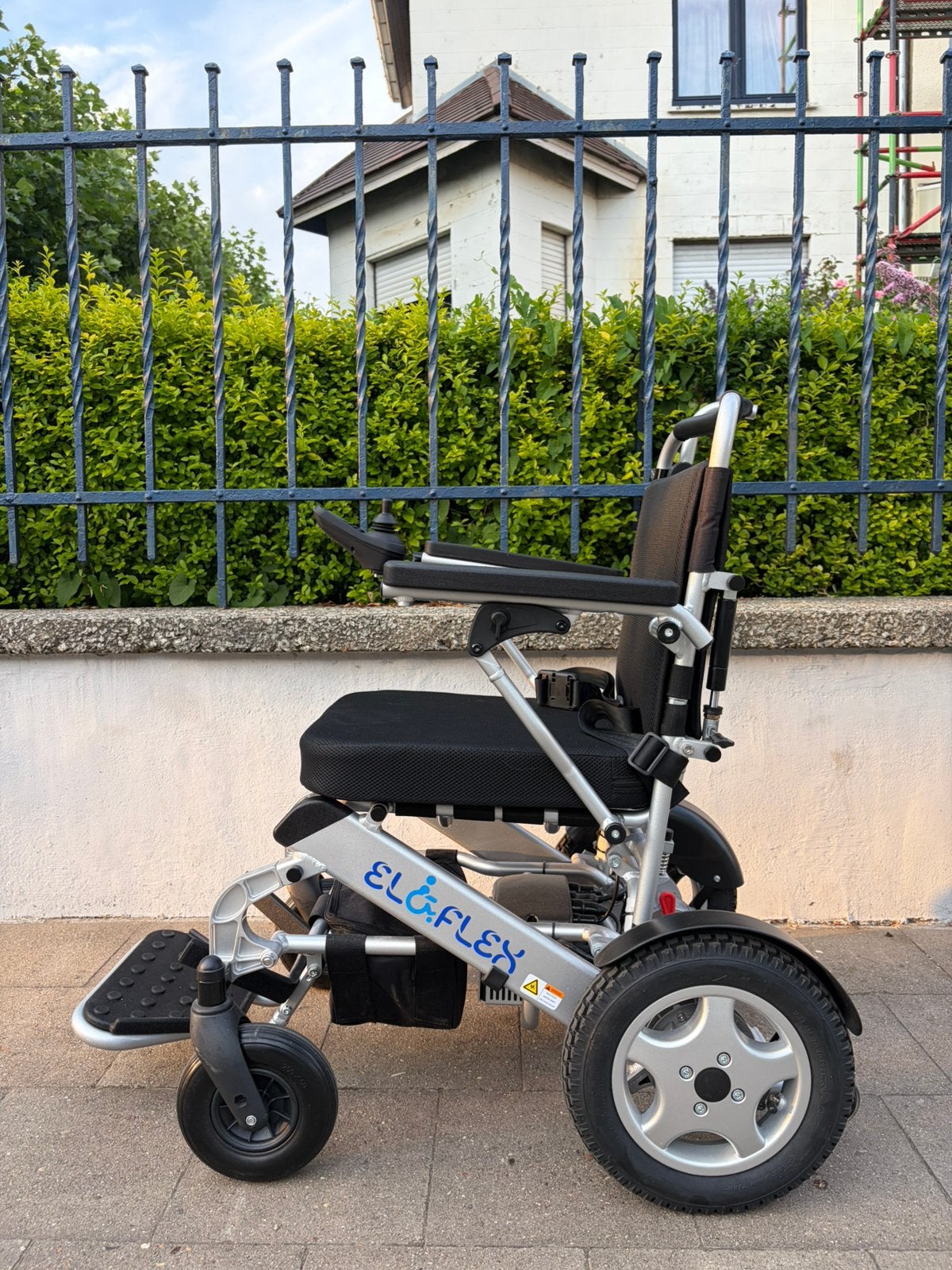 Fauteuil roulant électrique pliable Eloflex F ( Nieuw ), Enlèvement ou Envoi, Pliant, Neuf, Fauteuil roulant électrique