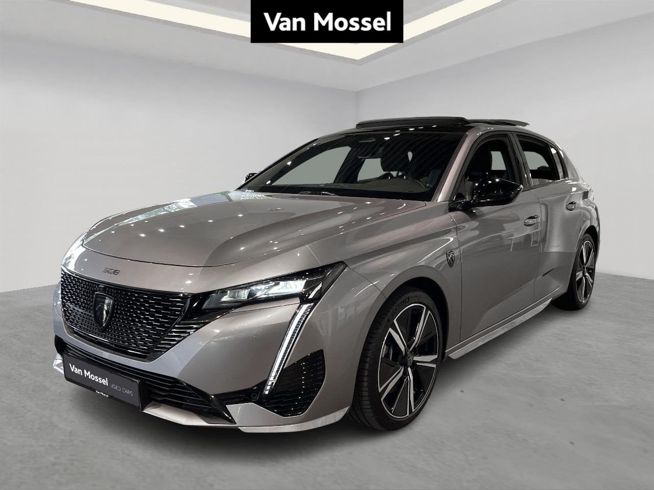 Peugeot 308 1.6 Hybrid 180 S&S EAT8 GT (automatique), Argent ou Gris, Entreprise, Hybride rechargeable, 5 portes