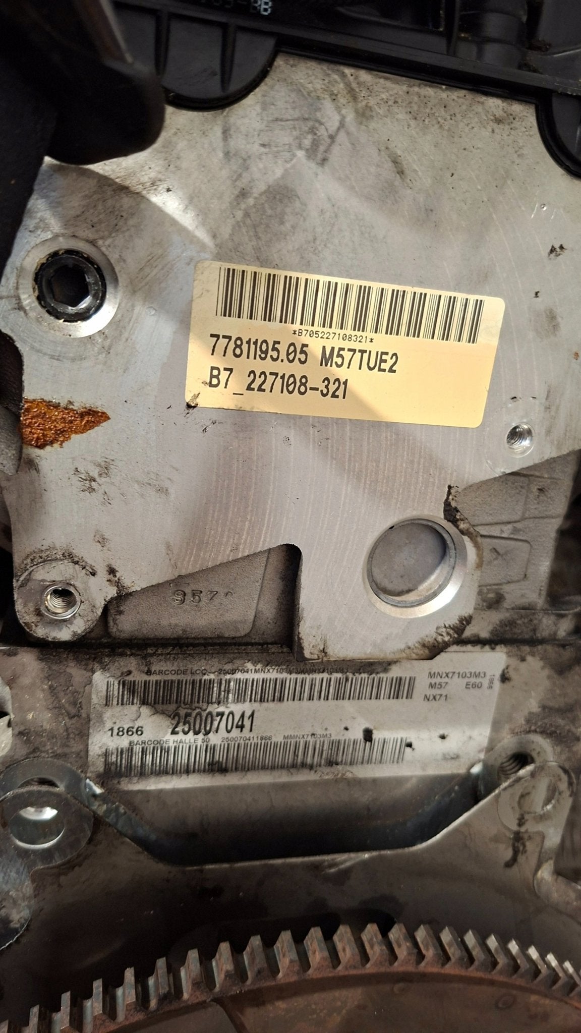 Moteur 306D3 Complet E92 E61 BMW E90 E91 E93 X5 E60 X6 X3, Verzenden, Gebruikt, Overige automerken