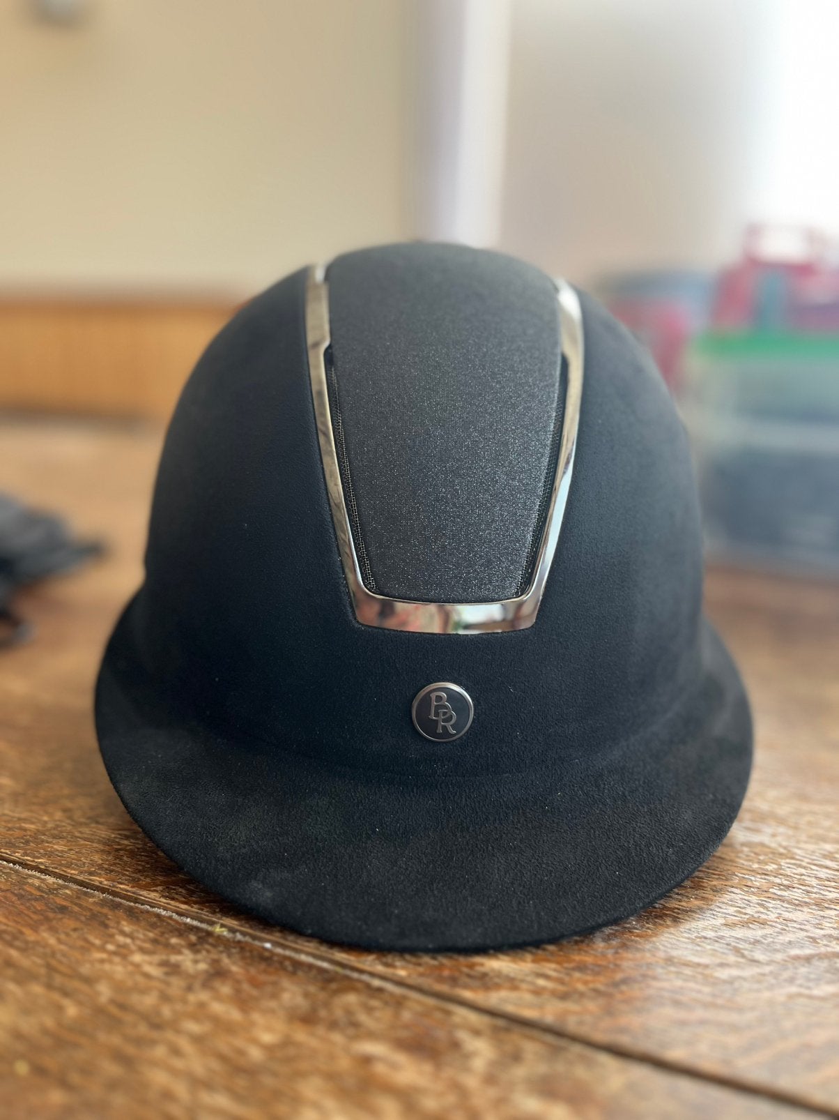 Paardrijhelm Cap Beschermhelm BR nieuw, Dieren en Toebehoren, Paardrijkleding, Zo goed als nieuw, Dames, Ophalen