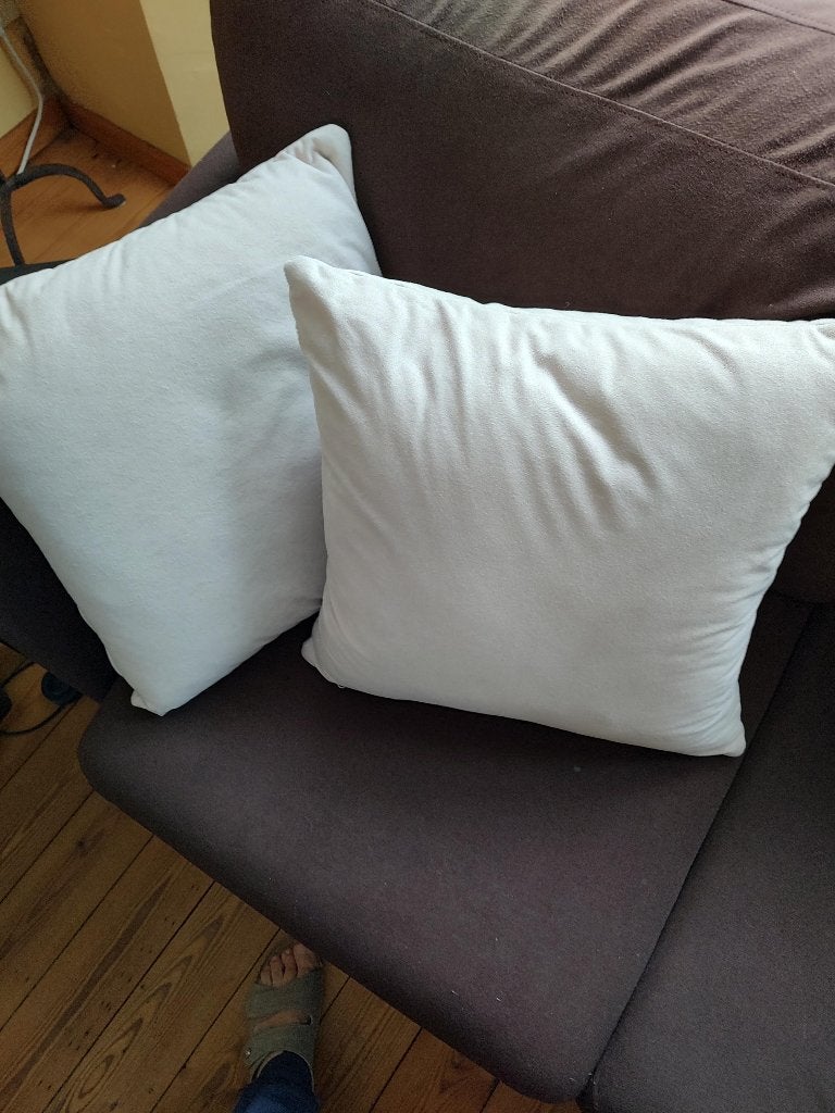 2 sierkussens, Ophalen, Overige merken, Ademend, Beige