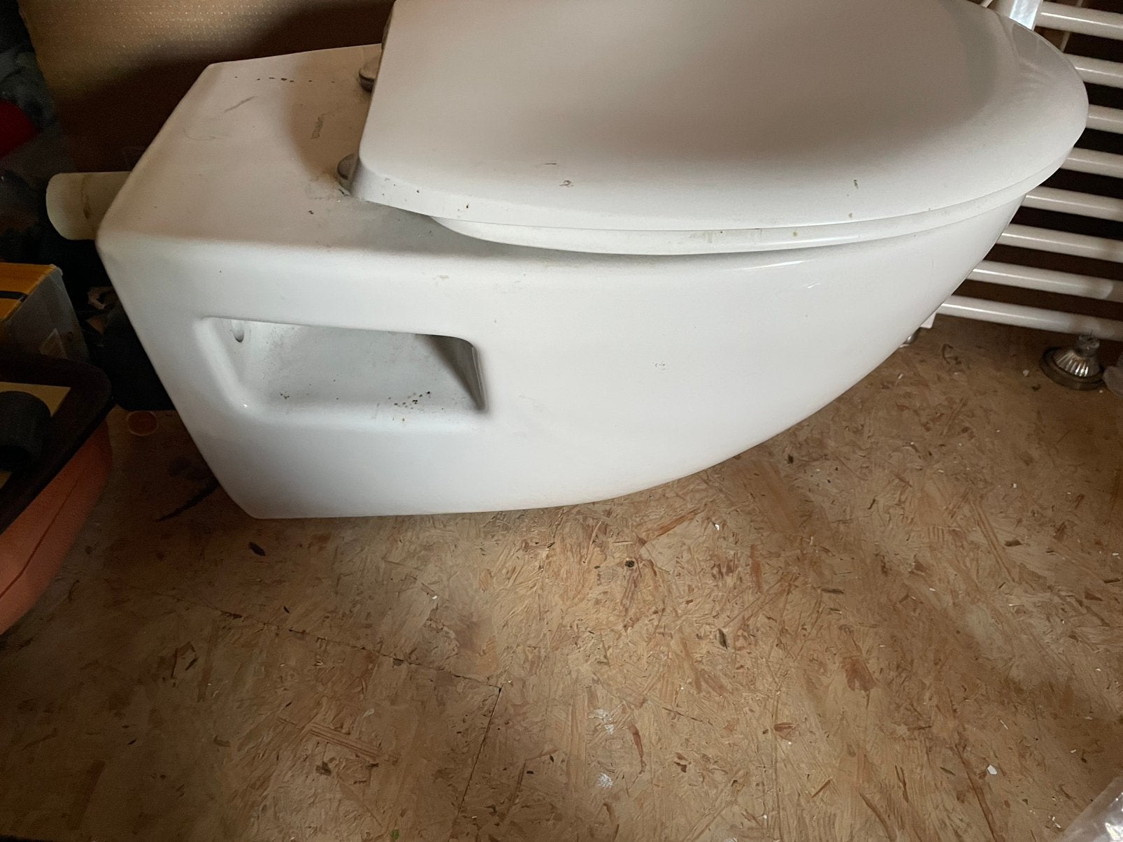 Hangtoilet DURAVIT, Ophalen, Gebruikt