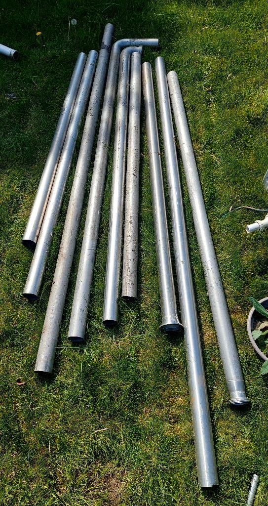 Rvs buizen, Ophalen of Verzenden, Gebruikt, Overige metalen
