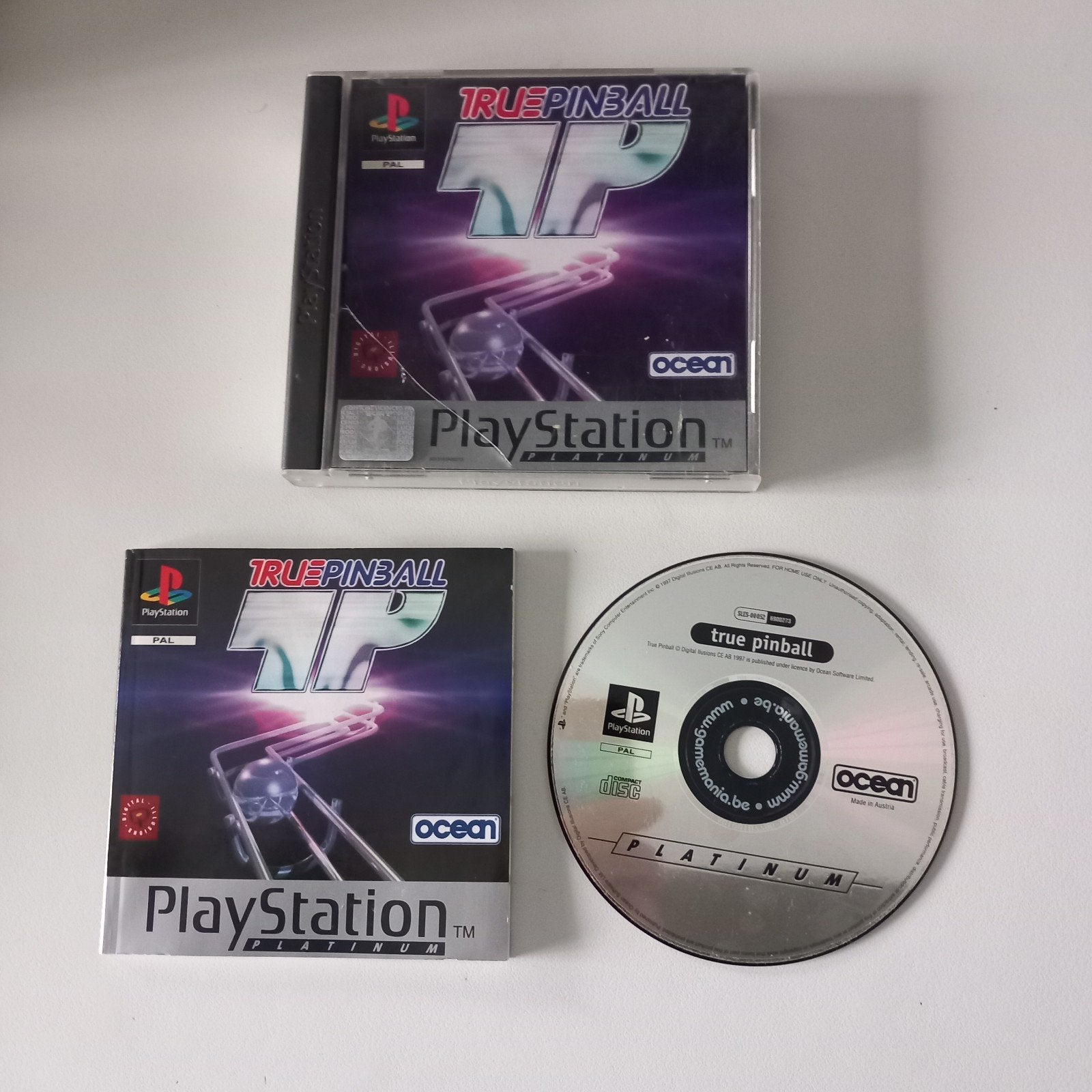 true pinball Playstation 1 pal, Ophalen of Verzenden