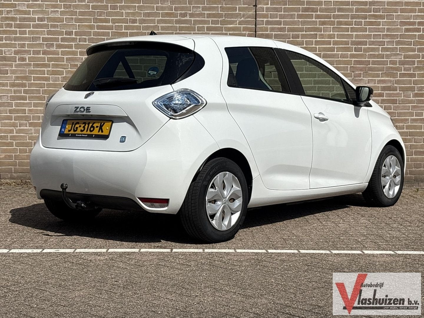 Renault ZOE Q210 Zen Quickcharge 22 kWh (ex Accu) | Climate, Auto's, Automaat, Wit, ZOE, Parkeersensor