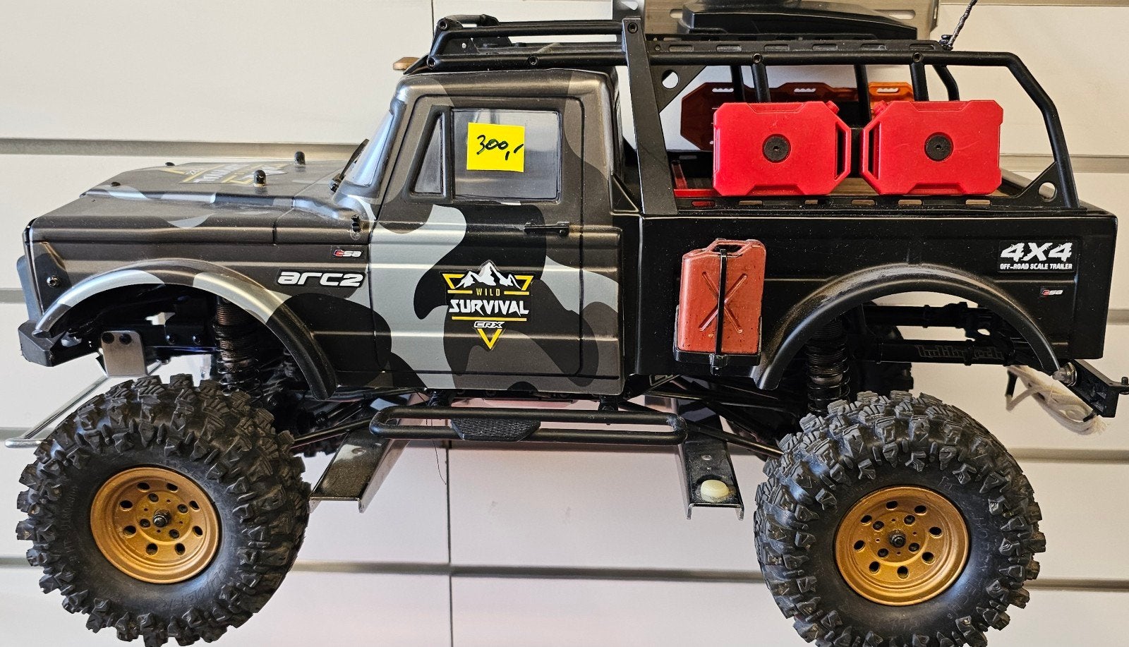 RC Crawler Crx Jeep Commander 1/10, Échelle 1:10, Enlèvement ou Envoi, Voiture off road, Utilisé