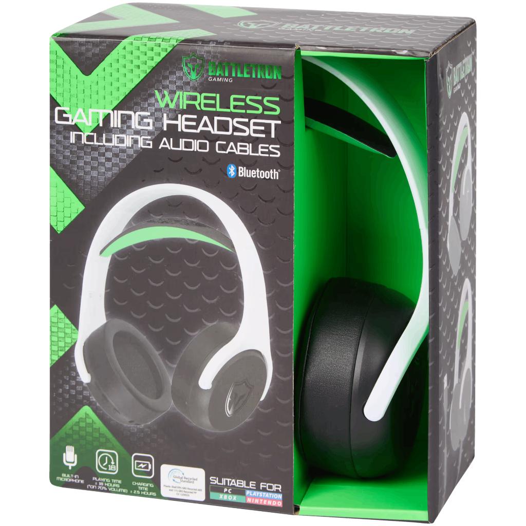 Casque de jeu Bluetooth Battletron, Neuf, Casque gamer, Enlèvement ou Envoi, Over-ear