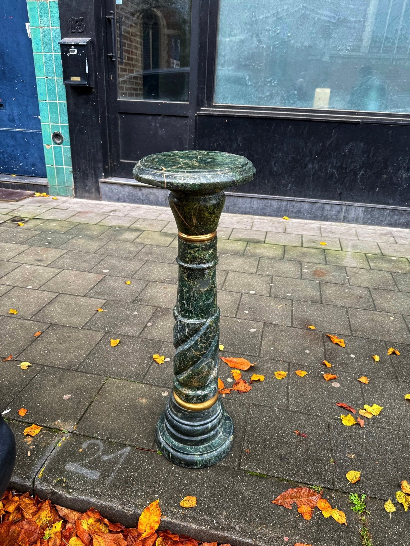 colonne de marbre antiquaire, Enlèvement ou Envoi, Comme neuf