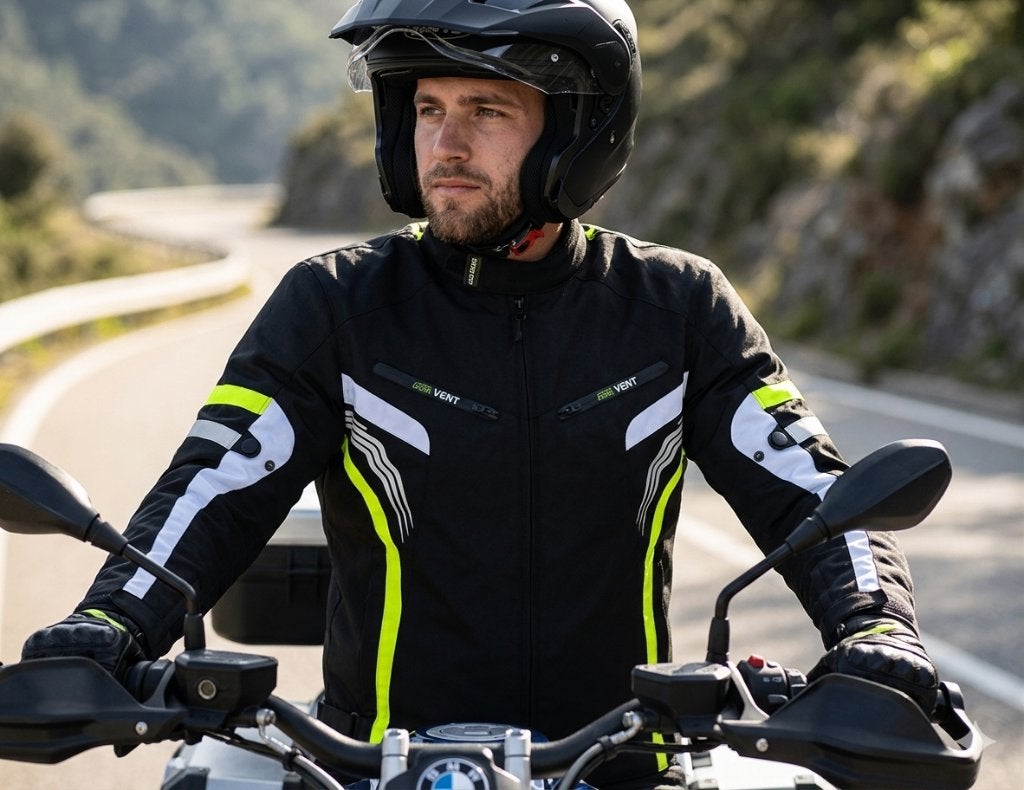 Veste de Moto textile cordura 600D neuf CE protecteurs, Motos, Envoi, Neuf, avec ticket, Femmes, Manteau | tissu
