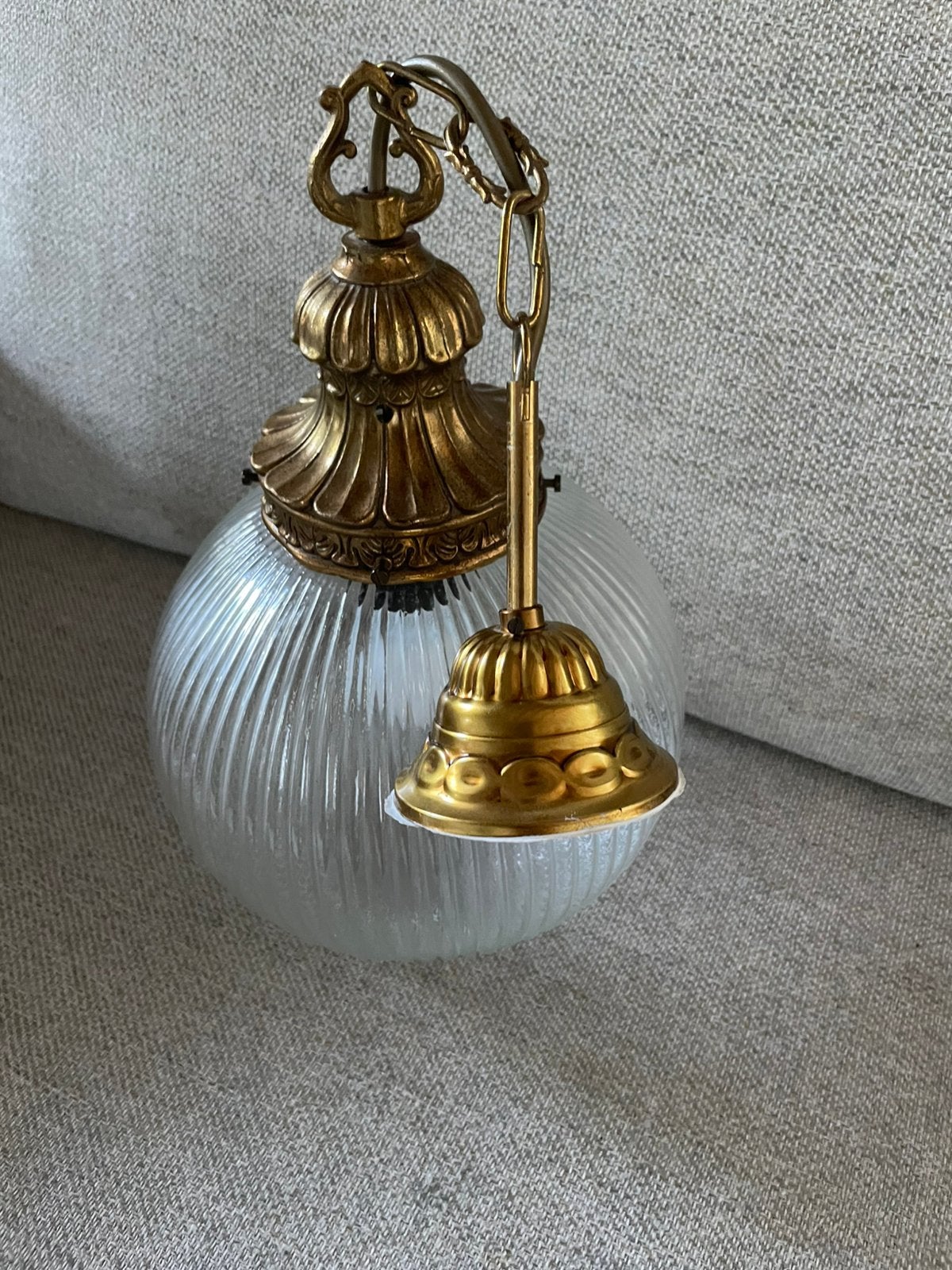 lampe suspendue BOSSINI, Antiquités & Art, Enlèvement ou Envoi, Cuivre