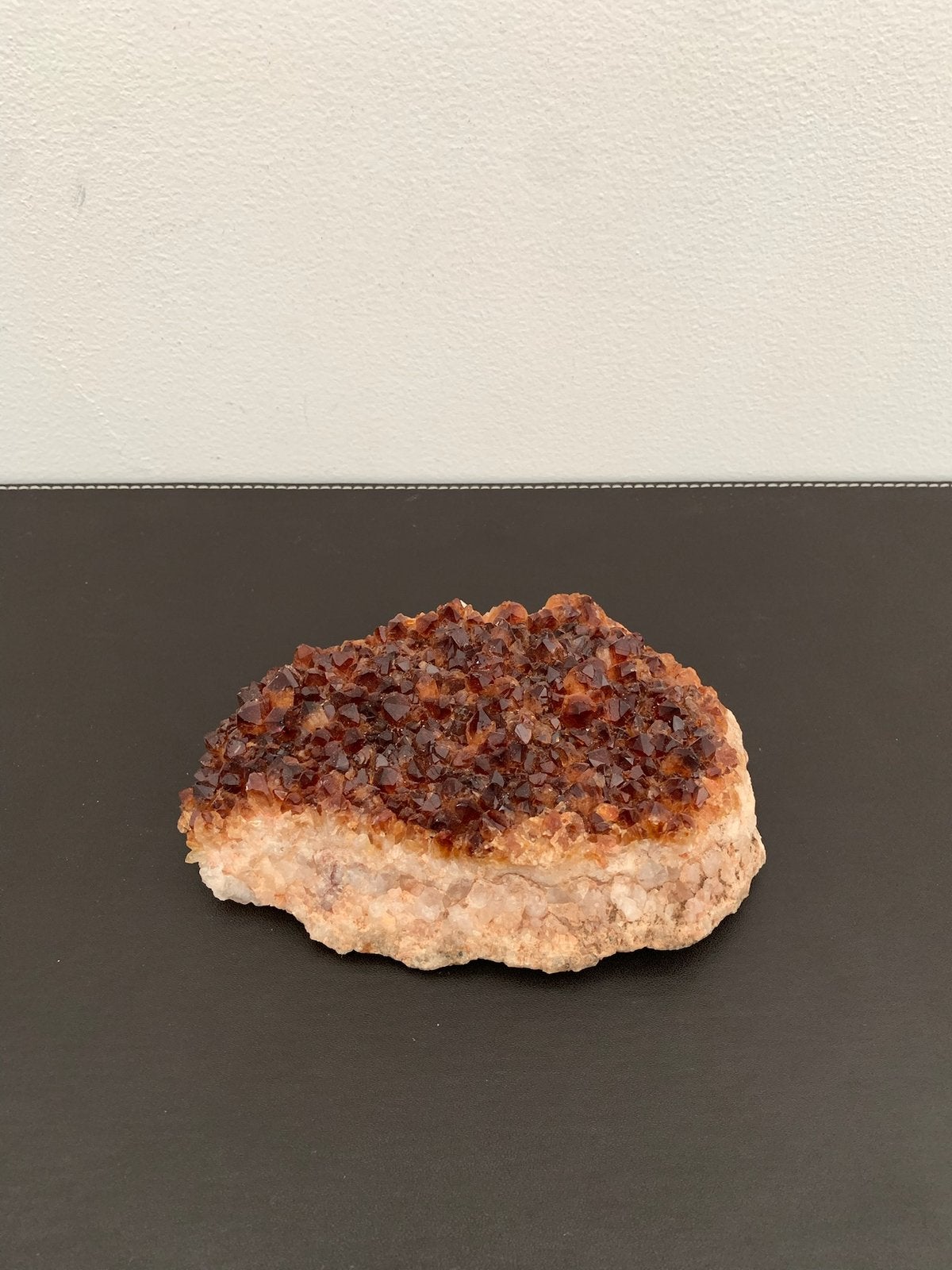 Ruwe citrienkristallen uit Brazilië, Ophalen of Verzenden, Mineraal