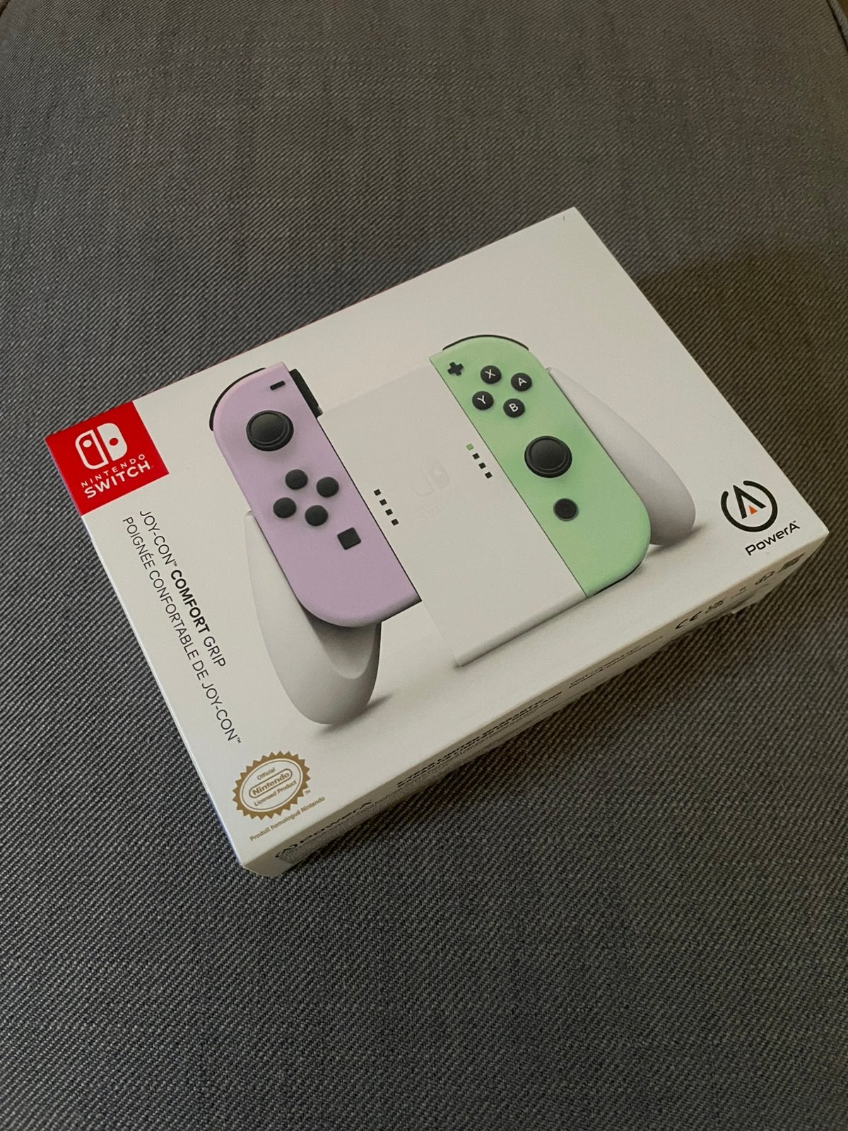 Joy-con comfort grip wit, Games en Spelcomputers, Ophalen of Verzenden, Zo goed als nieuw, Switch