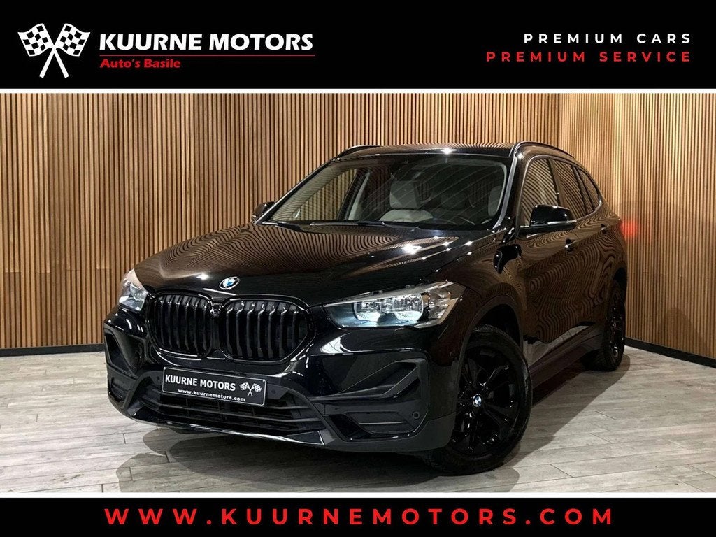 BMW X1 sDrive18dA Alu17"/Pano/Leder/Pdc/Cruise/Gps/Bt *1j ga, Auto's, BMW, 4 deurs, 4 cilinders, Zwart, Leder