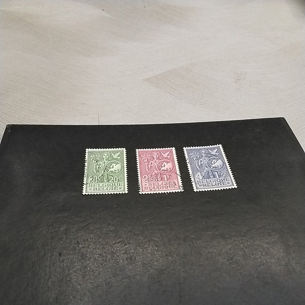 BELGIE  927/929 gestempeld met cote 45,00 €, Postzegels en Munten, Ophalen of Verzenden, Gestempeld