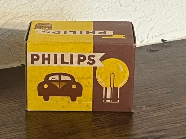 Ampoule automobile Philips d'époque, Enlèvement