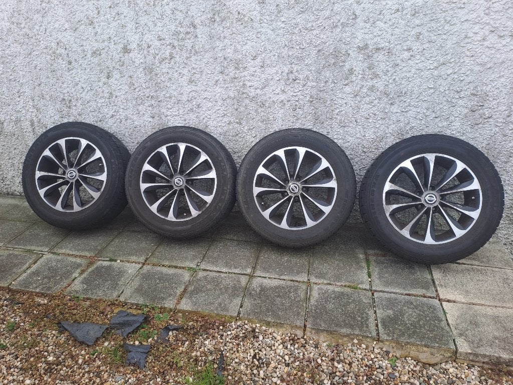 Kit hiver Complet en Aluminium 17 Pouces, 5x114.3, Pneus et Jantes, 17 pouces, Enlèvement, Utilisé