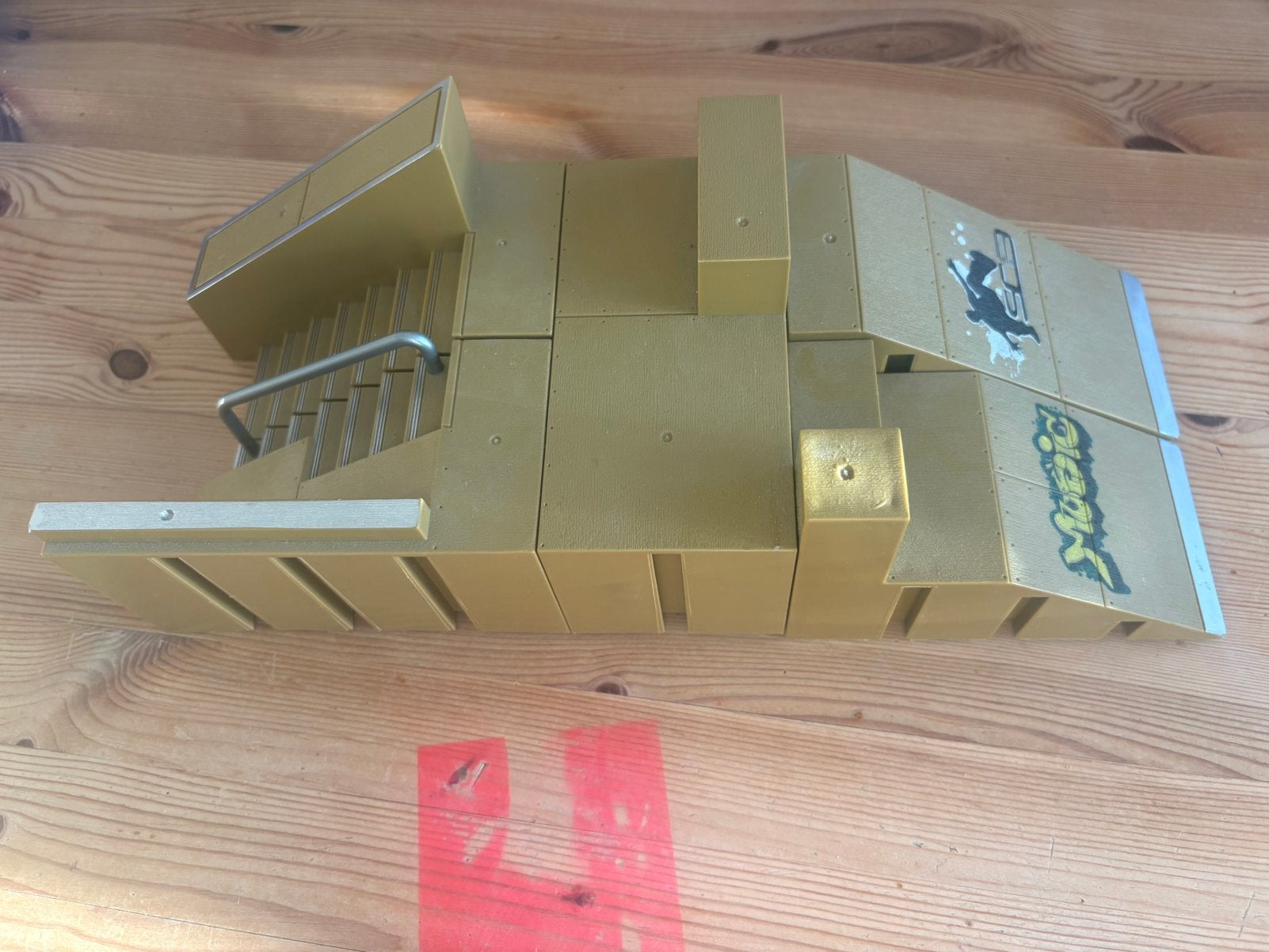Mini skatepark, Ophalen, Zo goed als nieuw