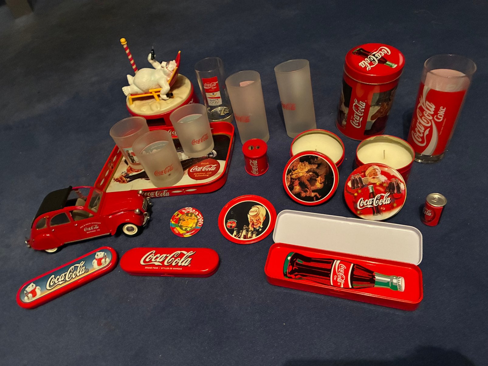 Coca cola verzameling, Ophalen of Verzenden, Zo goed als nieuw