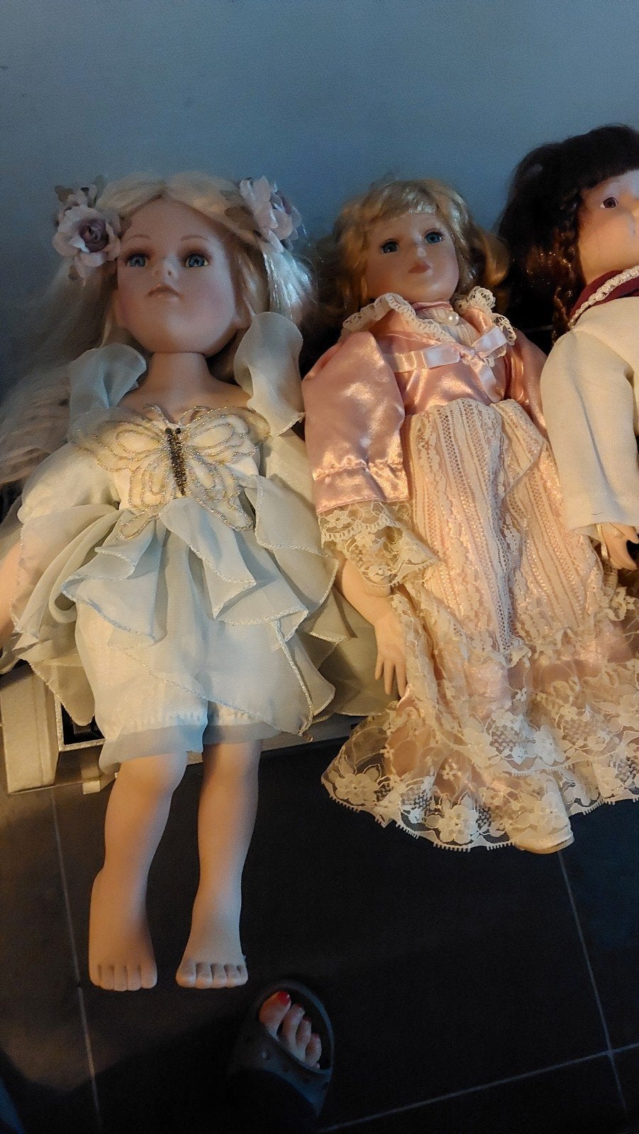 poupées en porcelaine, Collections, Enlèvement